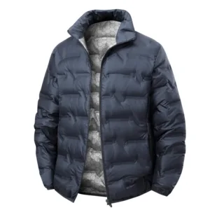 Men Winter New White Duck Down Jacket Warm Thick Stand Collar Windproof Puffer Jacket High Quality Waterproof Jacket Male 8XL