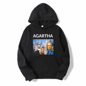 HollowEarth Agartha Meme Graphic Sweatshirt Men Women Hip Hop Vintage Style Hoodies Oversized Long Sleeve Comfort Loose Pullover - AliExpress
